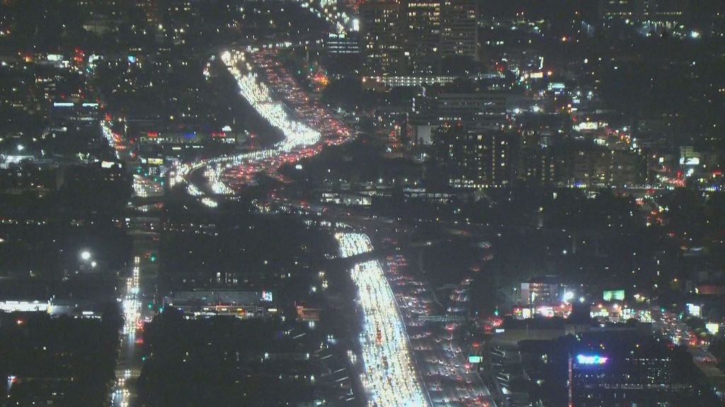No hay ‘Thanksgiving’ sin esta imagen: atascos interminables en la autopista