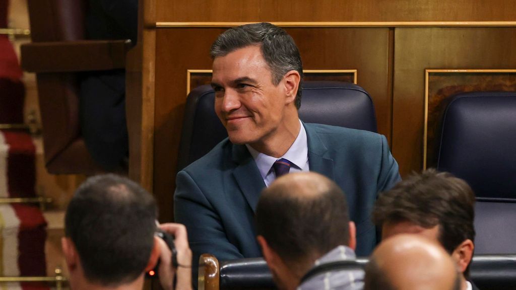 Pedro Sánchez tras la aprobación de los Presupuestos Generales del Estado para 2023