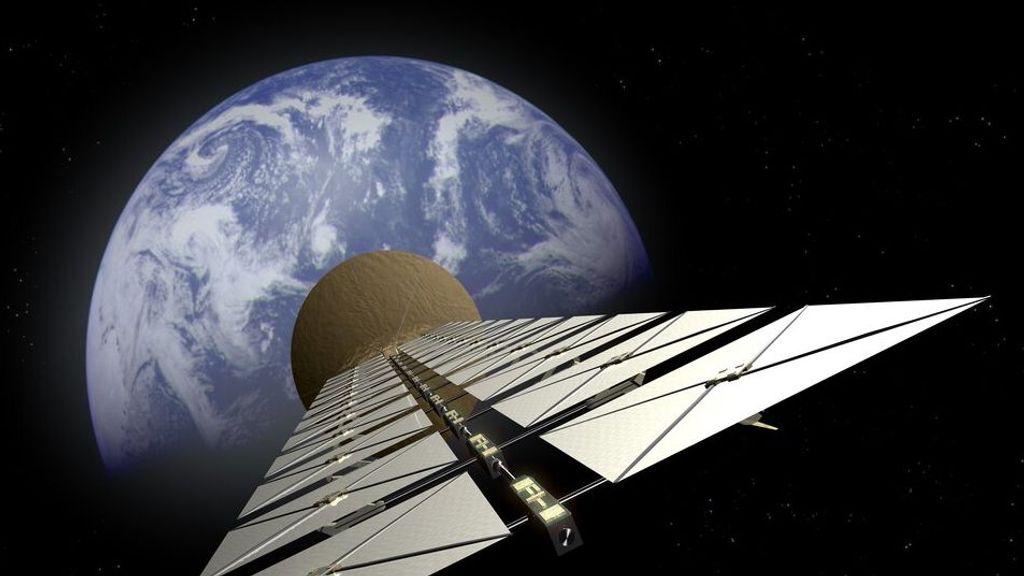 Un panel solar en el espacio transmitirá electricidad a la Tierra