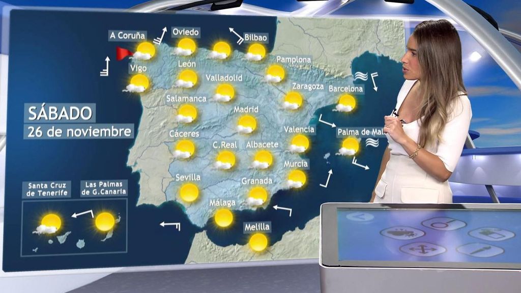 El fin de semana llega un cambio de tiempo a España por el anticiclón