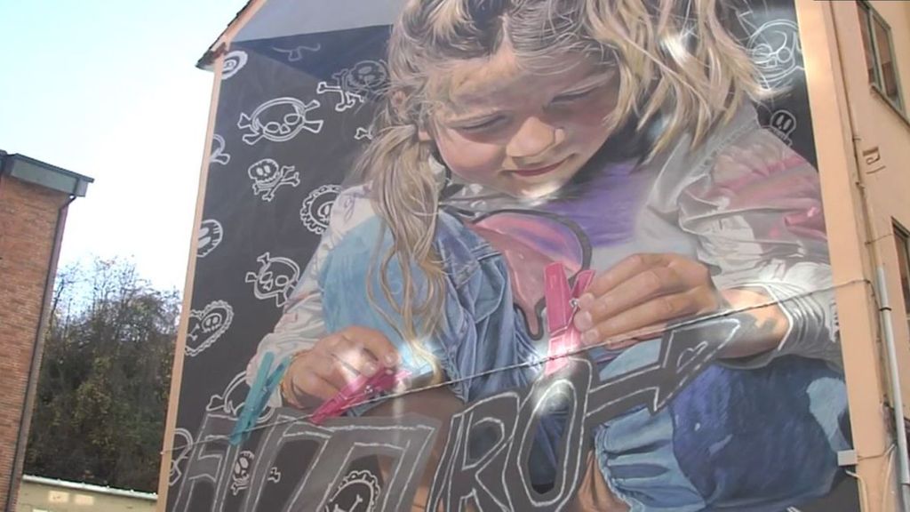 El mejor grafiti del mundo se encuentra en España: el éxito del mural de la localidad palentina de Guardo