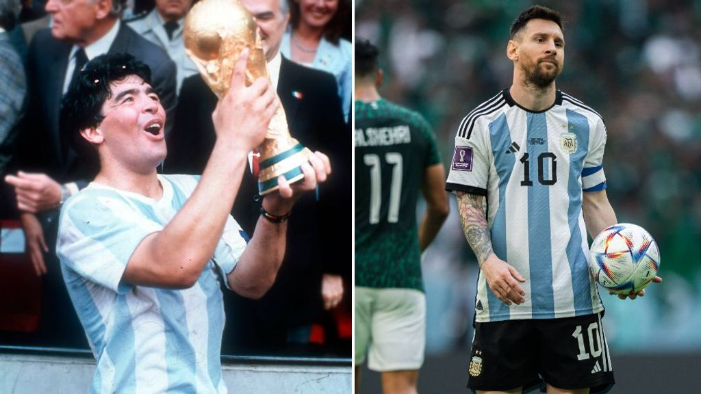 Argentina se encomienda a Maradona para ganar a México: "Seguro que nos está viendo"