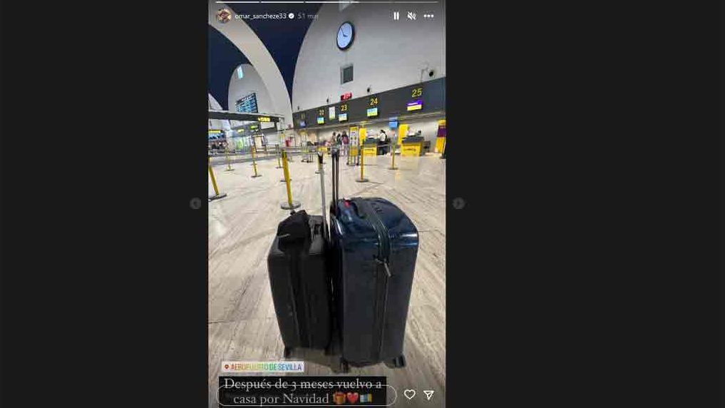 Imagen de las redes sociales de Omar Sánchez