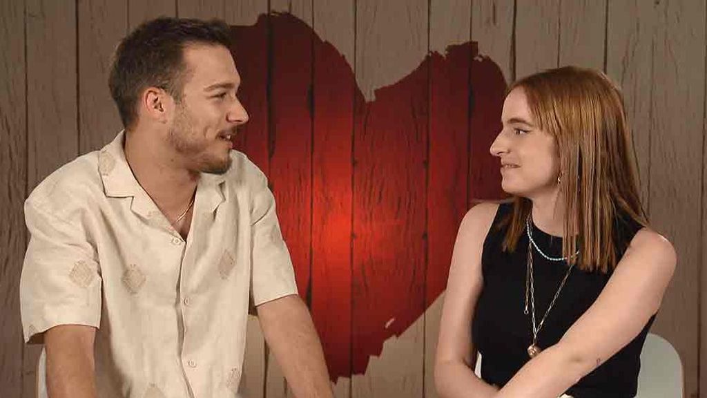 Laura y David durante su cita en 'First Dates'