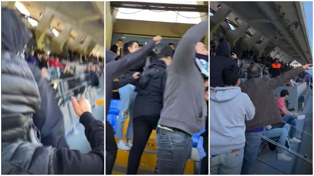 La afición del Hércules, al asalto del palco: las protestas contra el dueño del club en pleno partido