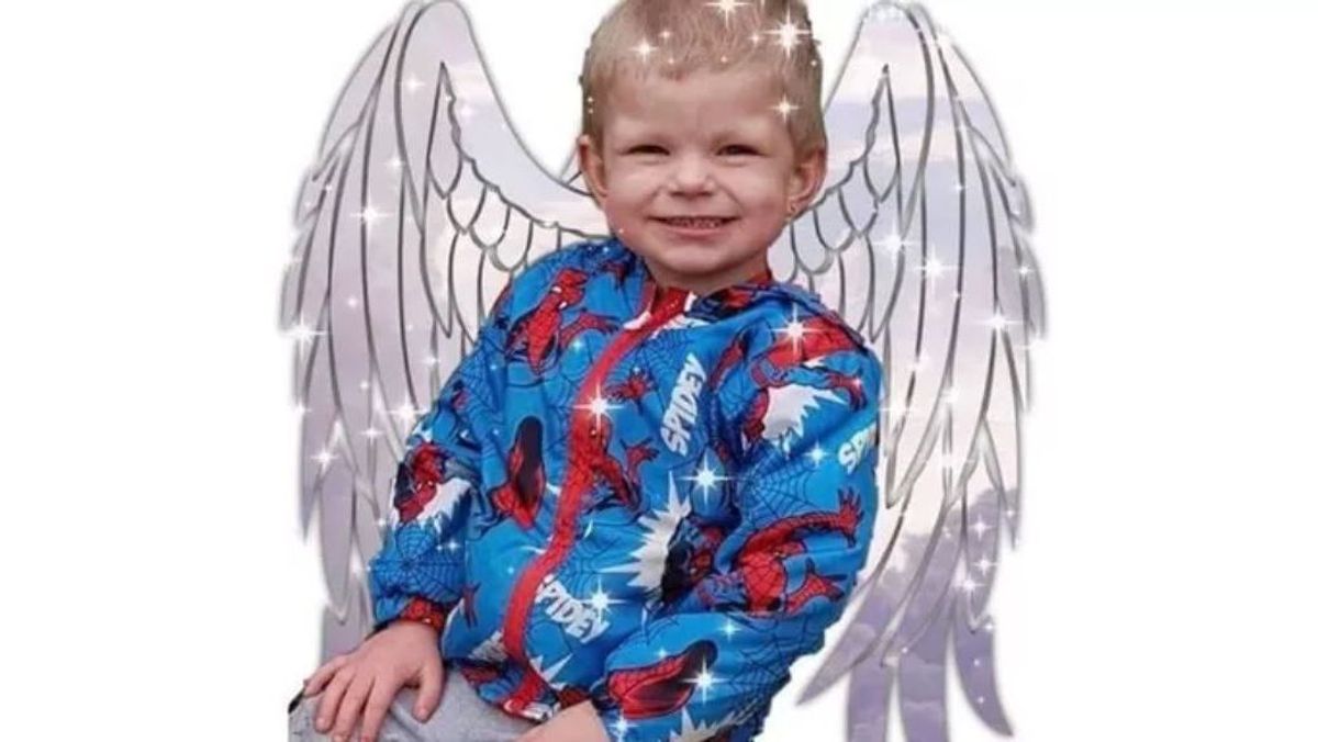 Kyle Lewis, un niño de cuatro años que ha fallecido al tragarse una chincheta