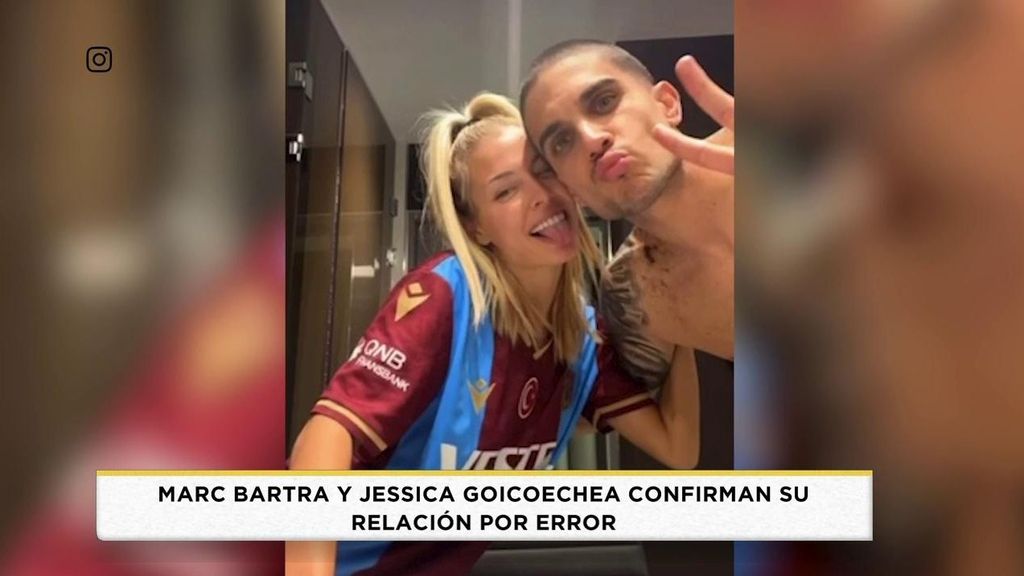 Marc Bartra y Jessi Goicoechea