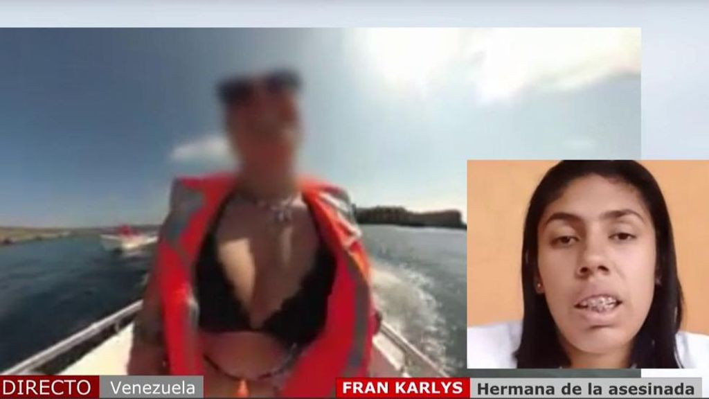 Fran Karlys, hermana de la asesinada, en 'Cuatro al día'