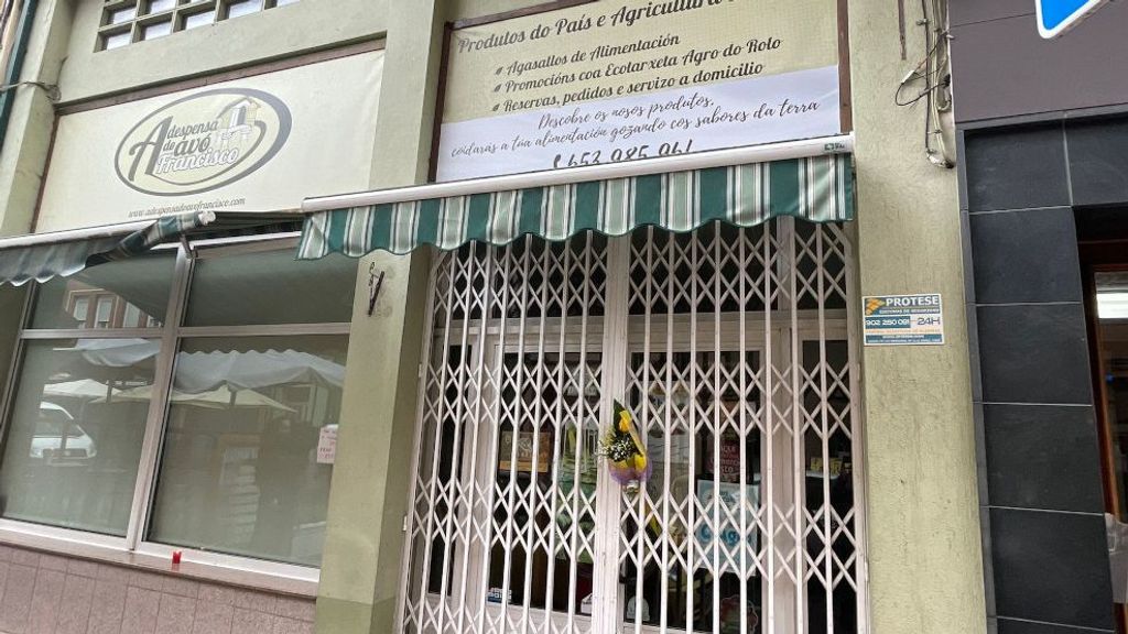 Frutería que regentaba la fallecida.