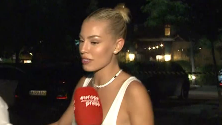 Jessica Goicoechea negó su relación con Marc Bartra