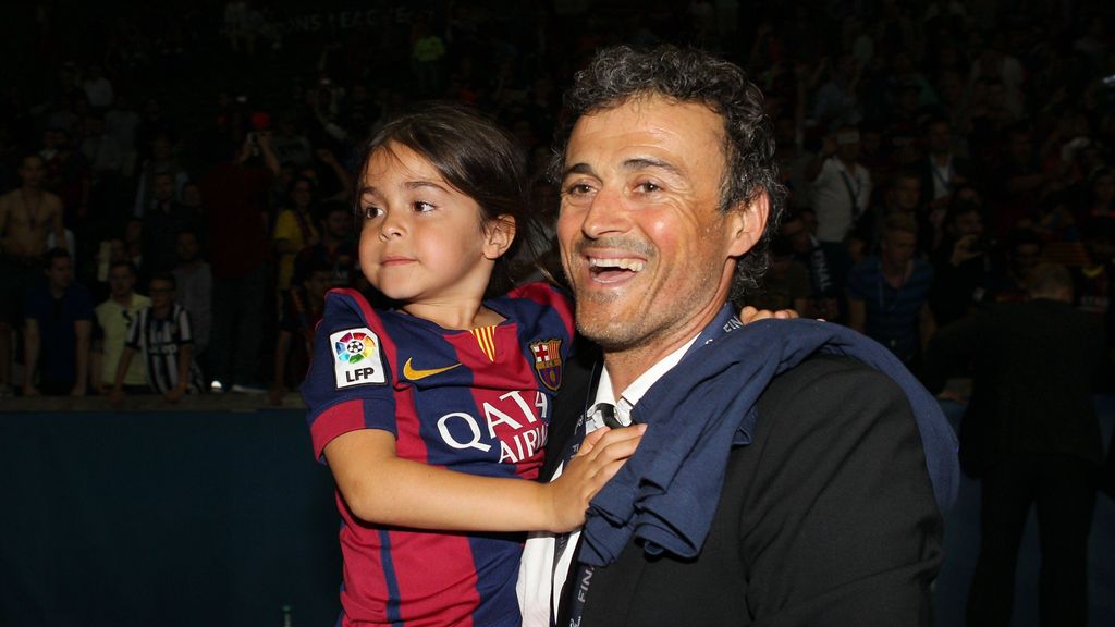 Luis Enrique y Xana