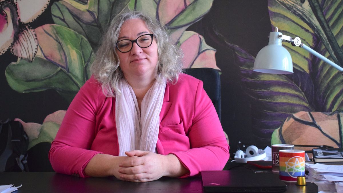 Marta Lempart, activista polaca a favor de las mujeres Marta Lempart, activista polaca a favor de las mujeres