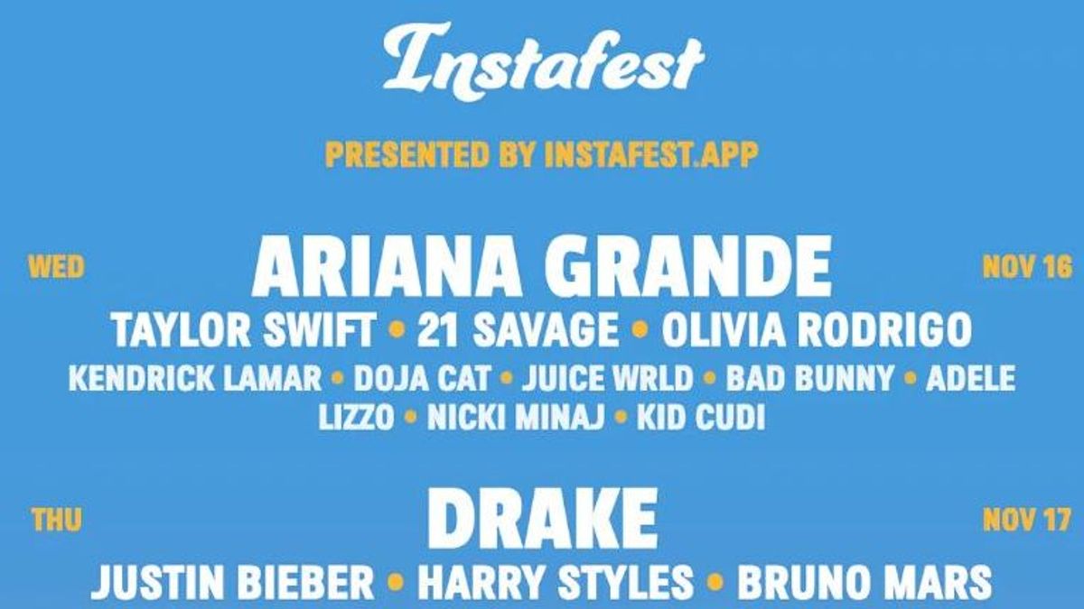 Instafest 2022: cómo crear el cartel de un festival de música con tus cantantes favoritos en Spotify