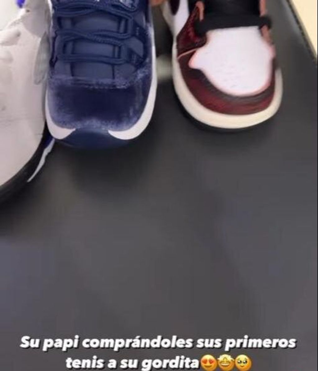 Las zapatillas que le ha comprado Anuel a su hija