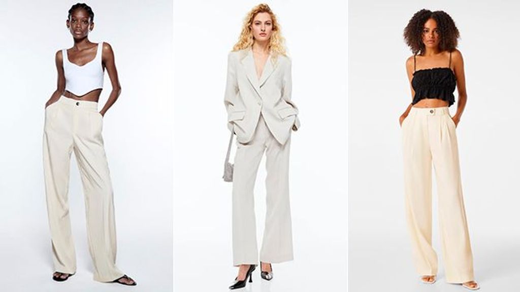 Pantalones de Zara, H&M y Bershka