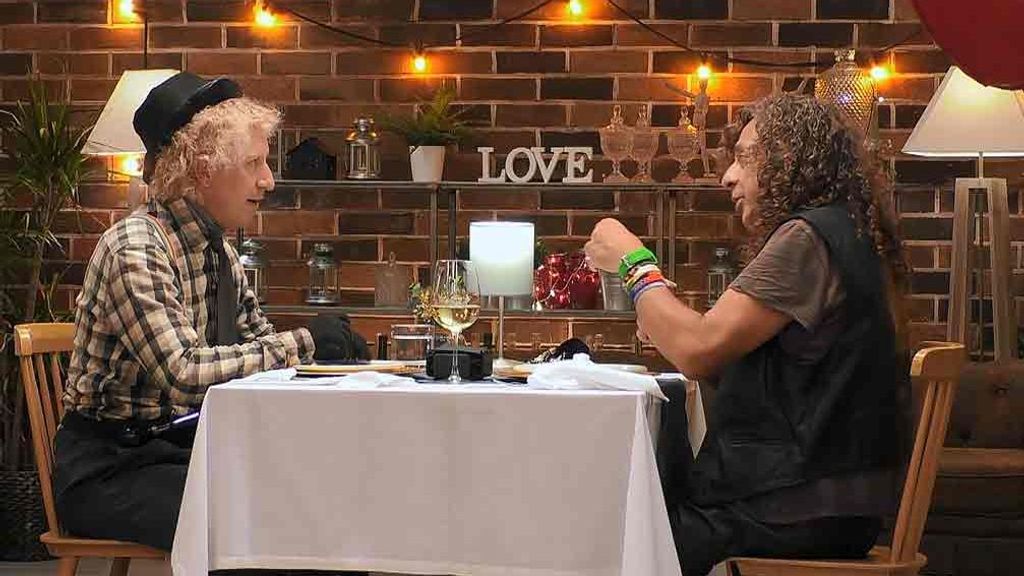 Adriano y Leo durante su cita en 'First Dates'