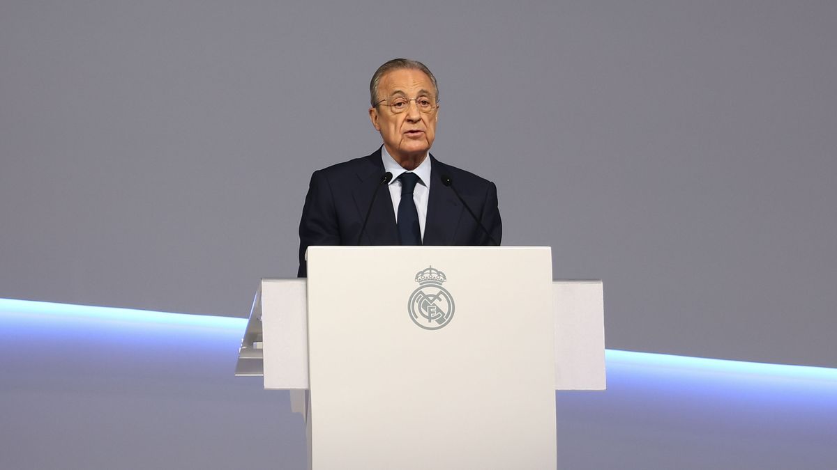 El presidente del Real Madrid Florentino Pérez El presidente del Real Madrid Florentino Pérez