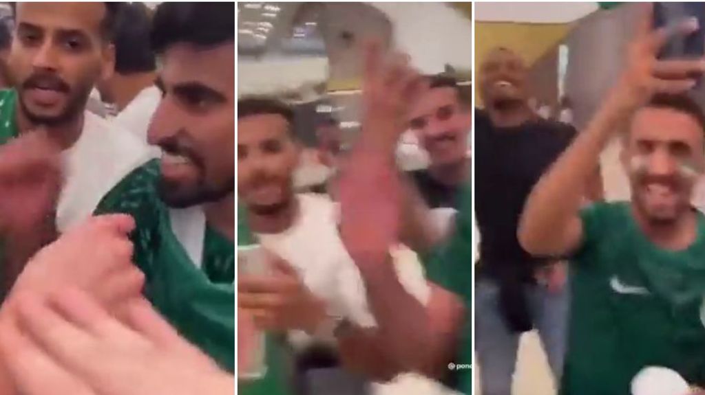 Aficionados mexicanos vacilan a los saudíes: cantan "Arabia Saudita, la tiene bien chiquita" sin saber su significado
