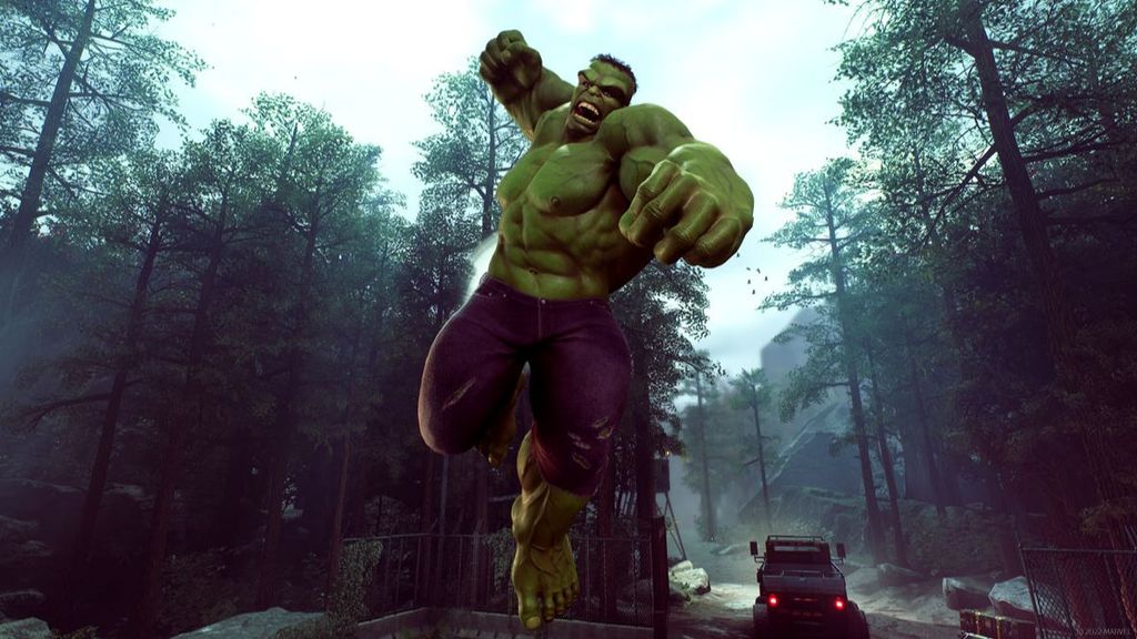Hulk en Marvel's Midnight Suns