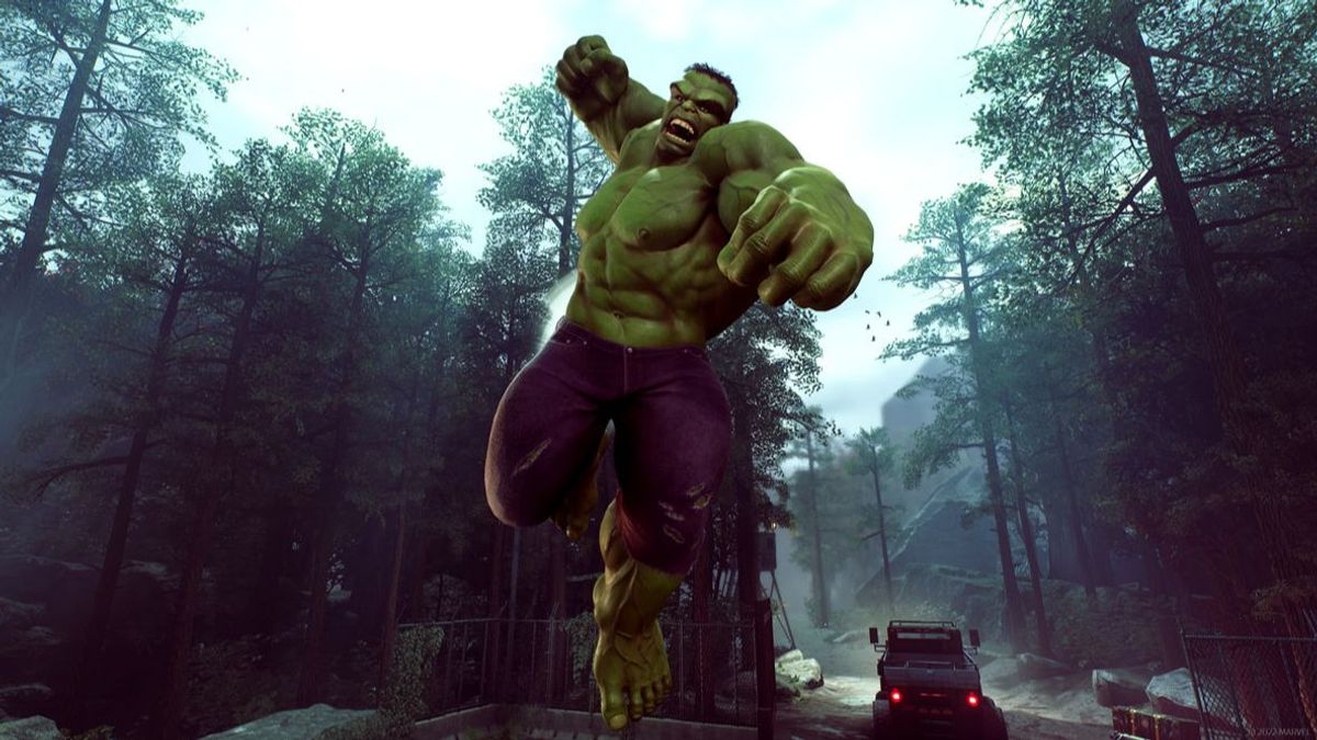 Hulk en Marvel's Midnight Suns
