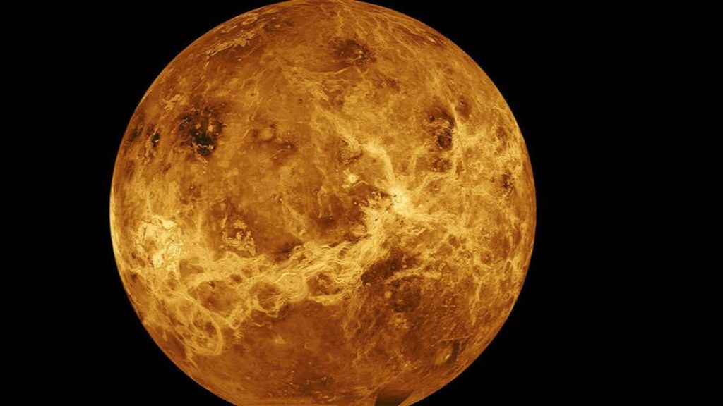 Imagen de Venus con datos de la nave espacial Magellan de la NASA y Pioneer Venus Orbiter