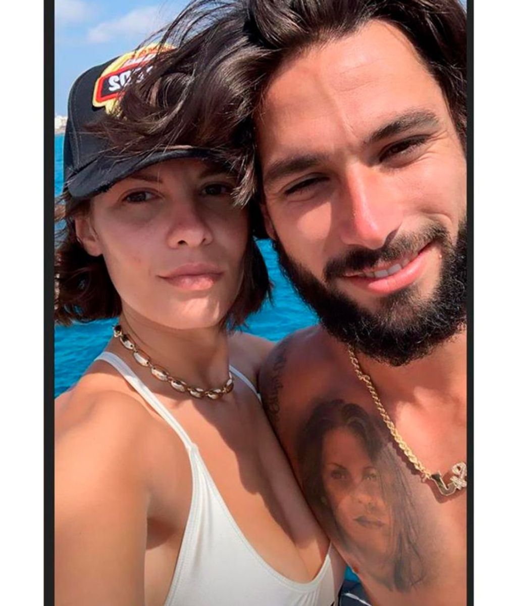 Jota Peleteiro lleva tatuada la cara de su ex en el pecho