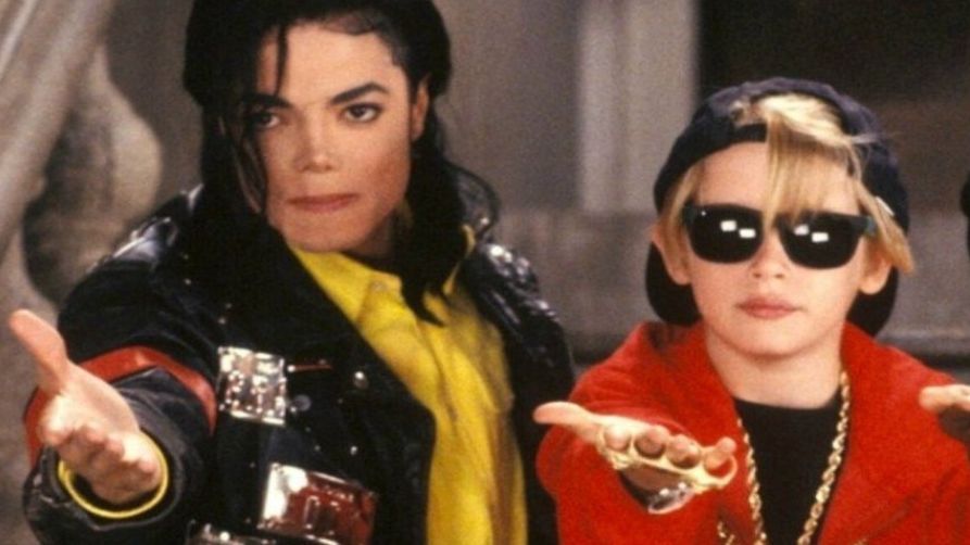 Junto a Michael Jackson en un videoclip