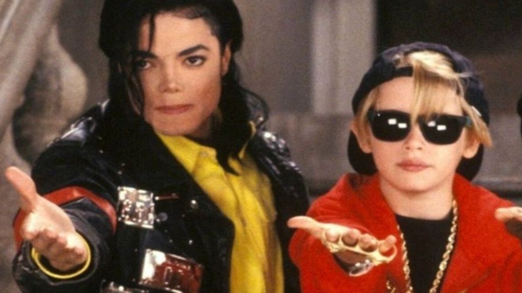 Junto a Michael Jackson en un videoclip