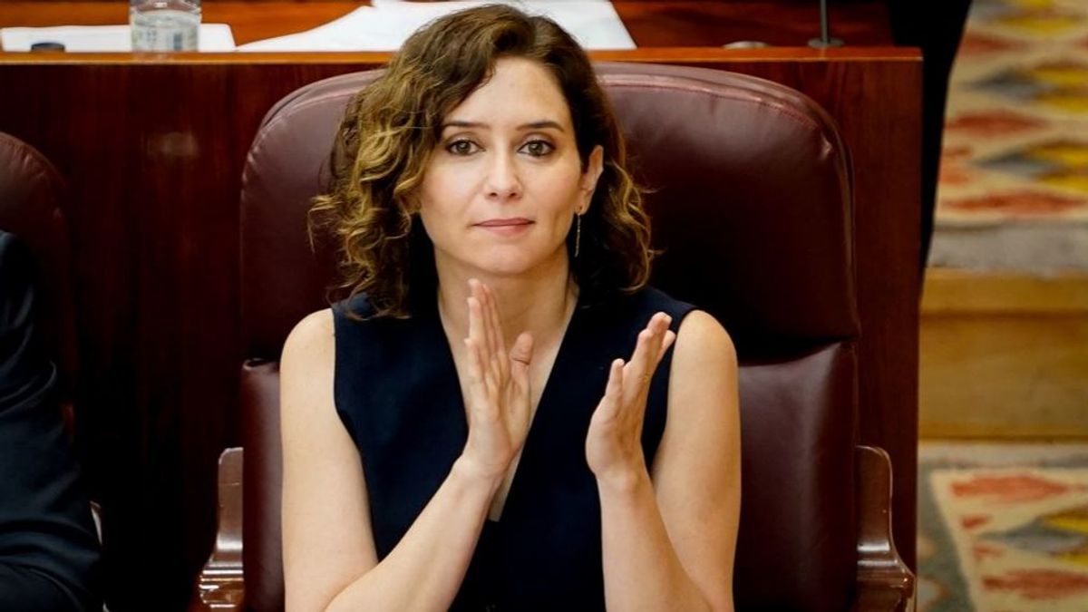 La presidenta de Madrid, Isabel Díaz Ayuso