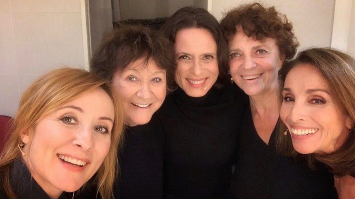 Nathalie Poza, Julieta Serrano, Aitana Sanchéz-Gijón, Gloria Muñoz y Ana Belén pusieron voz a la lectura dramatizada
