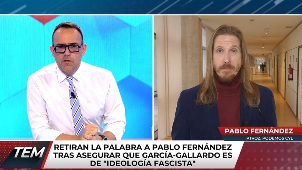 Pablo Fernández se pronuncia sobre su calificativo a García Gallardo