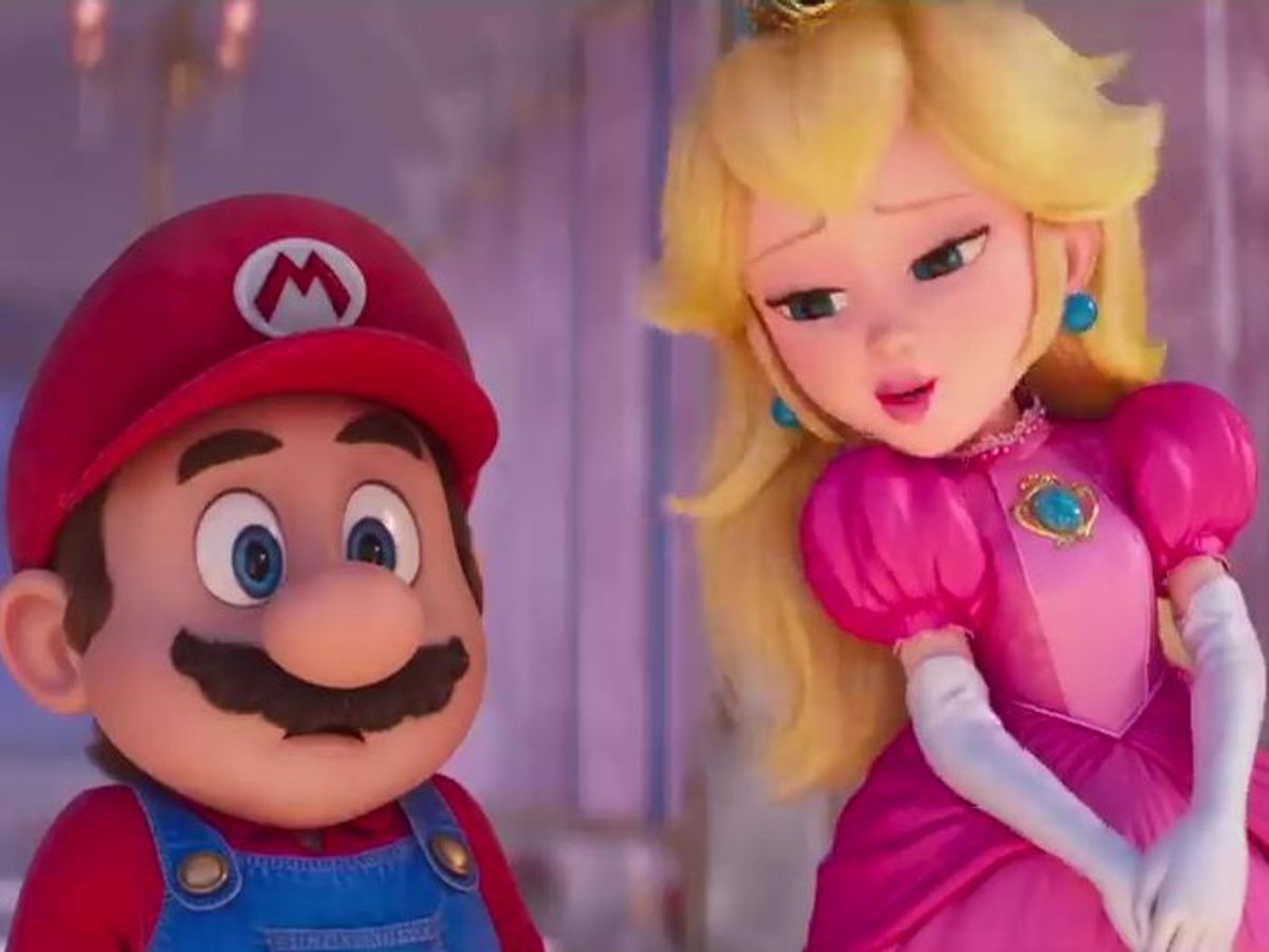 super mario bros película sapo