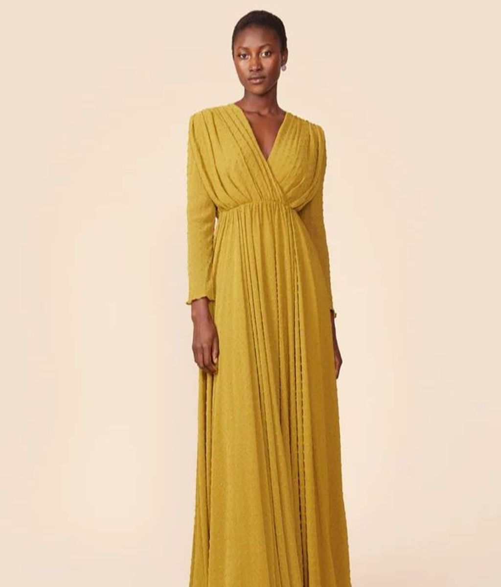 Vestido amarillo de Bruna