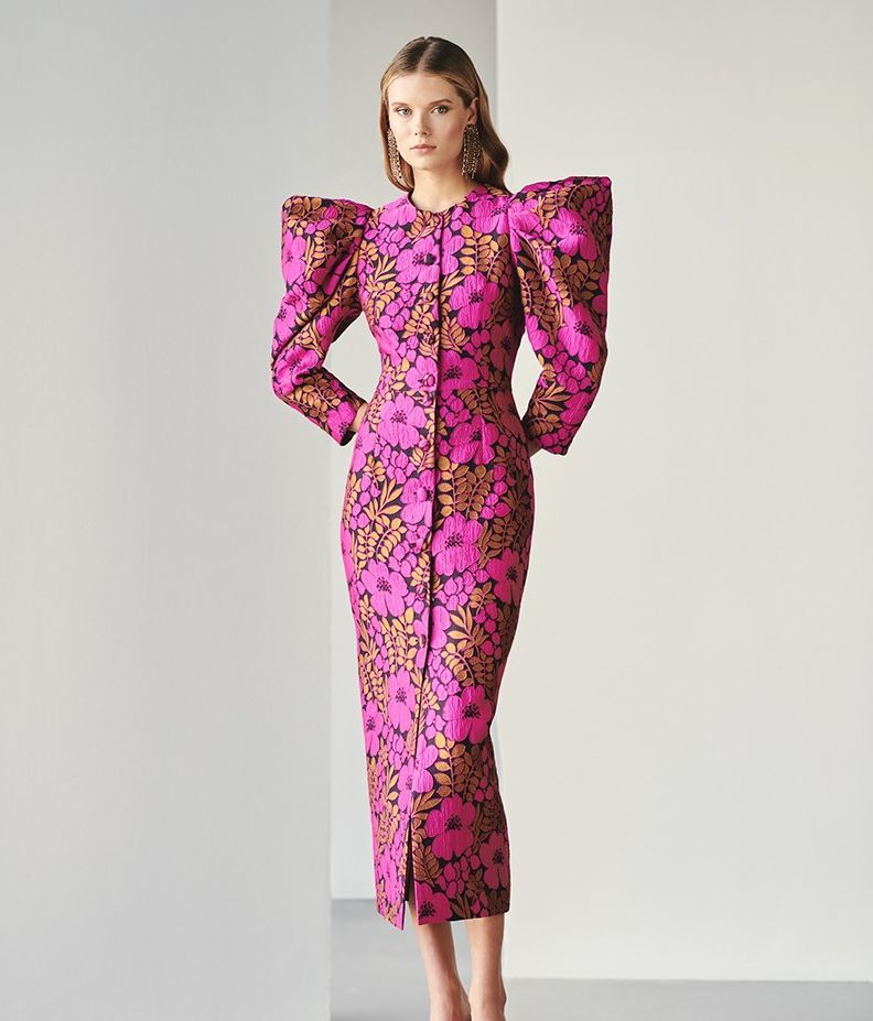 Vestido con flores de Apparentia
