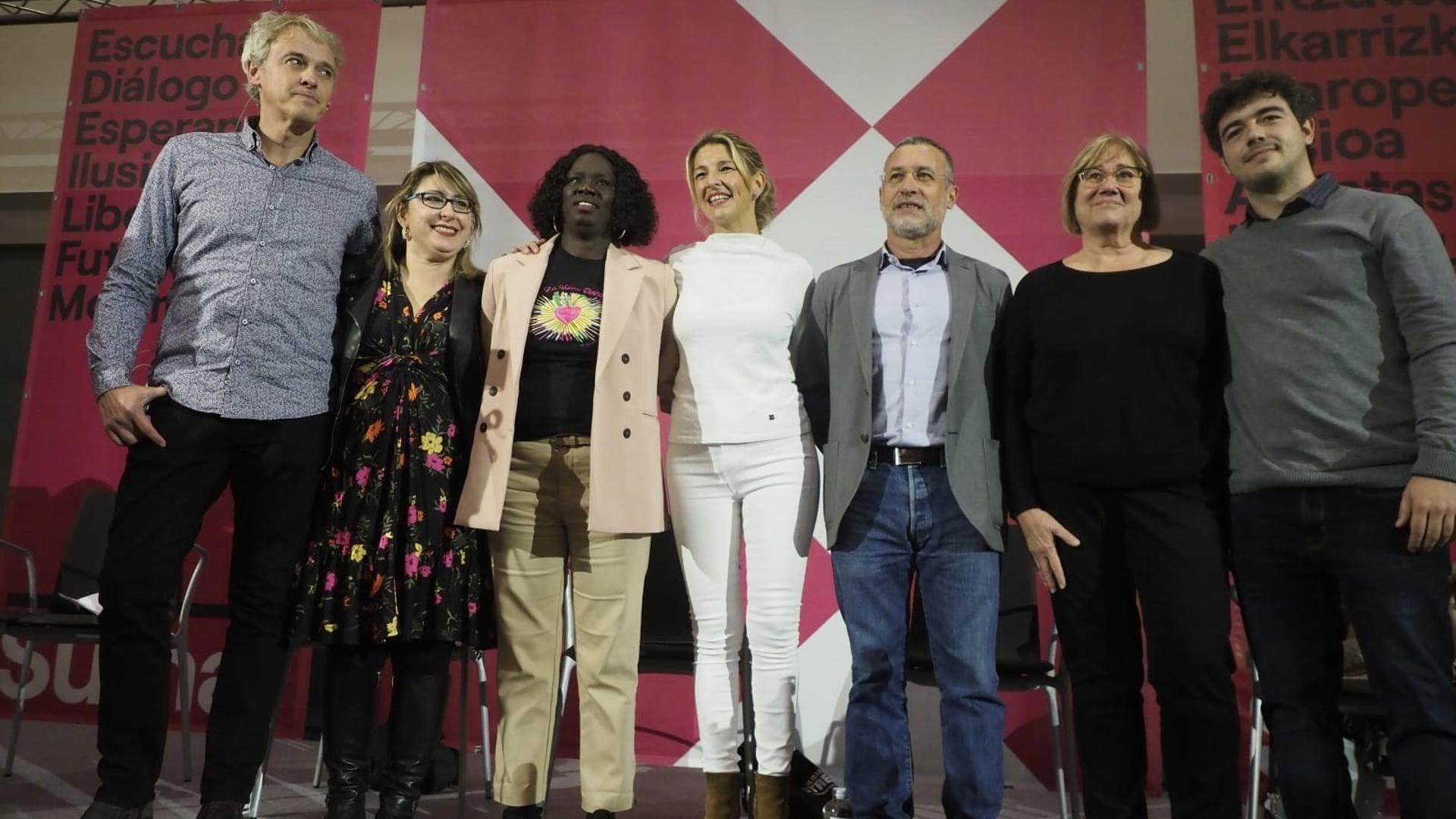 Yolanda Díaz: “If you want to add, I’m going to take a step forward”