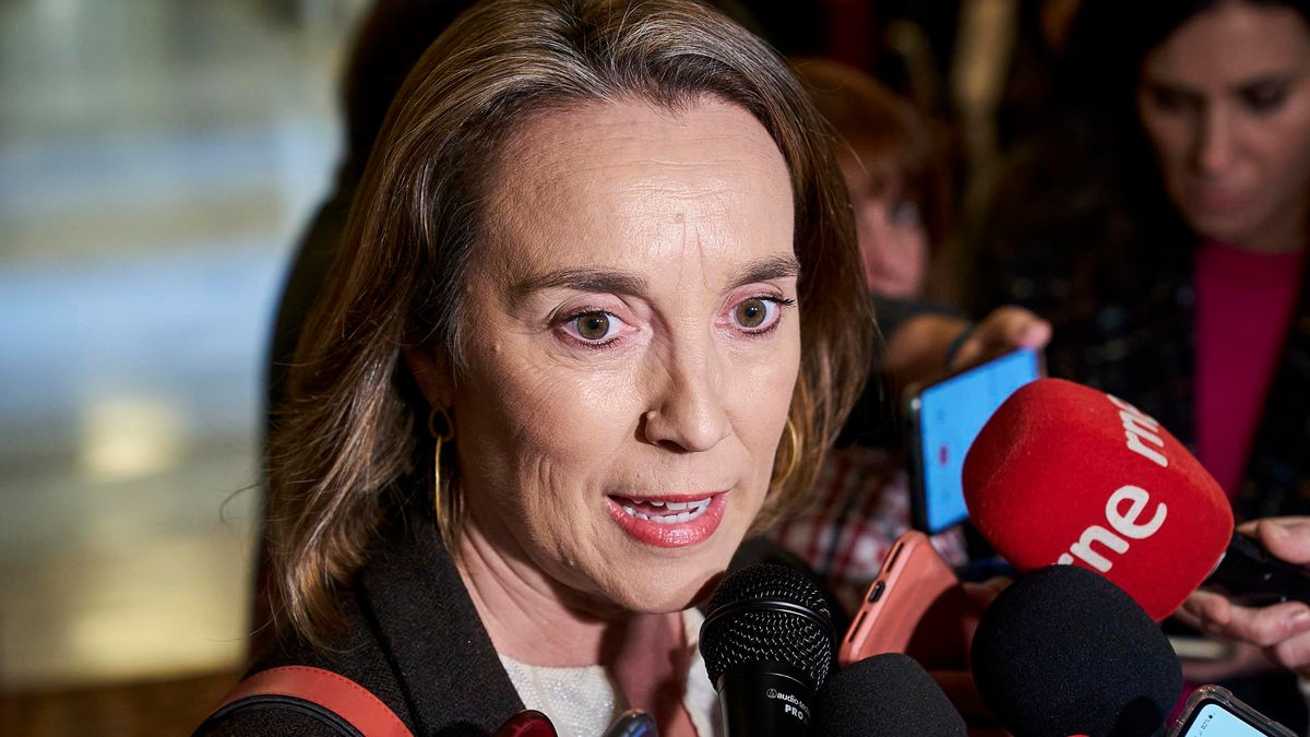 La portavoz del PP en el Congreso, Cuca Gamarra La portavoz del PP en el Congreso, Cuca Gamarra