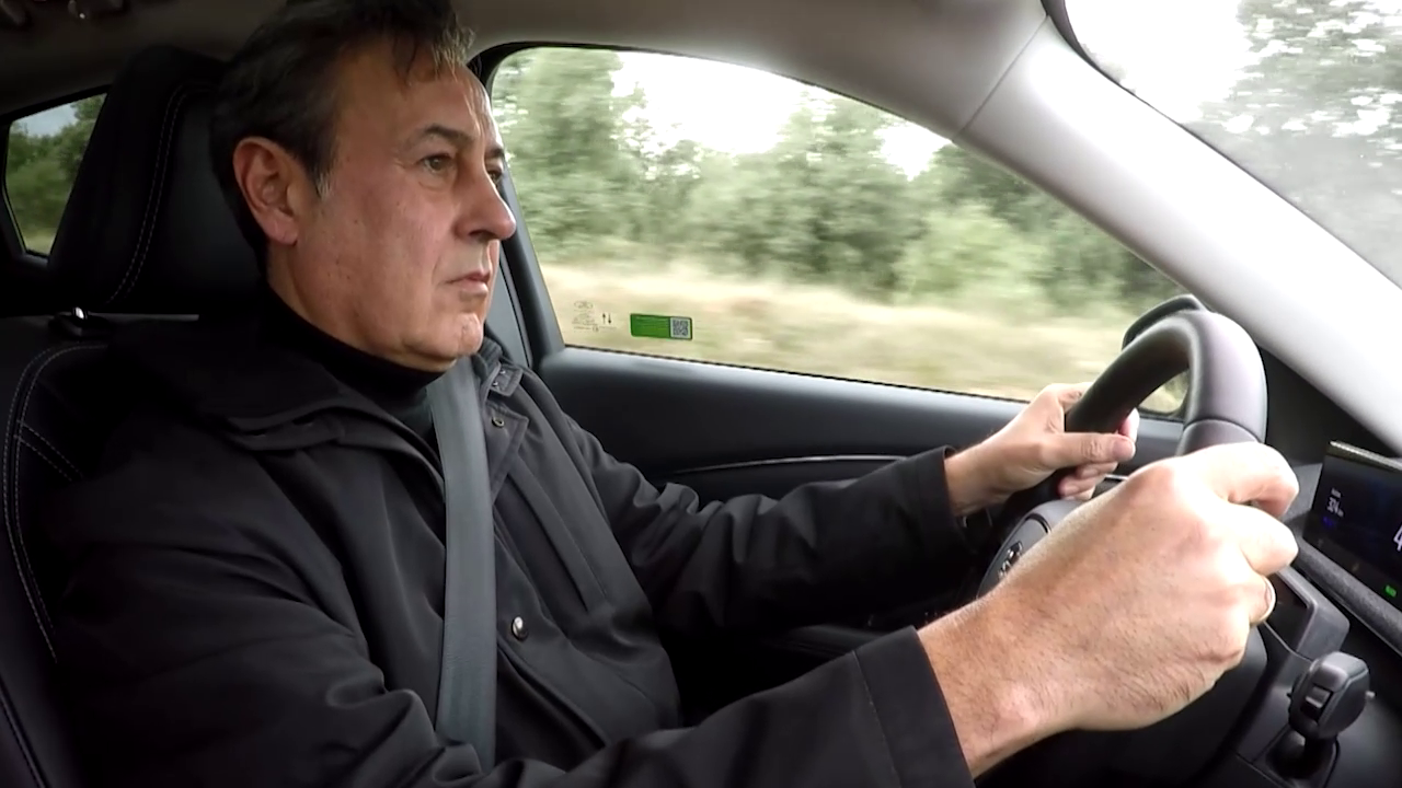 José Ribagorda camino de El Rincón de Soto