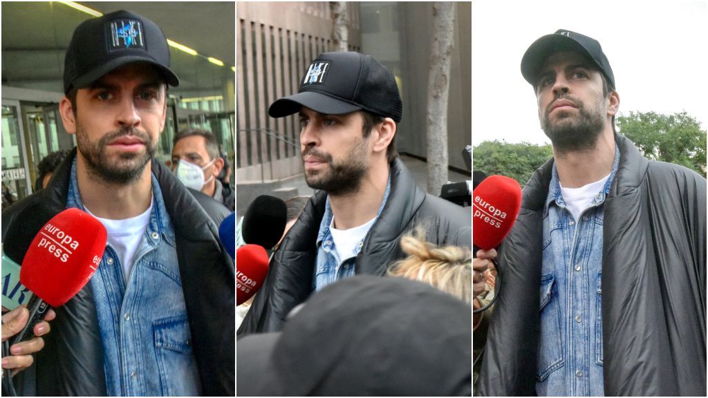 La llegada de Piqué a los juzgados para firmar el acuerdo de separación con Shakira