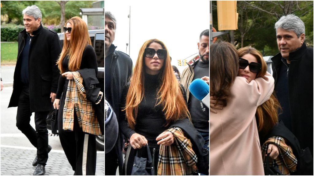 La llegada de Shakira a los juzgados para firmar el acuerdo de separación con Piqué