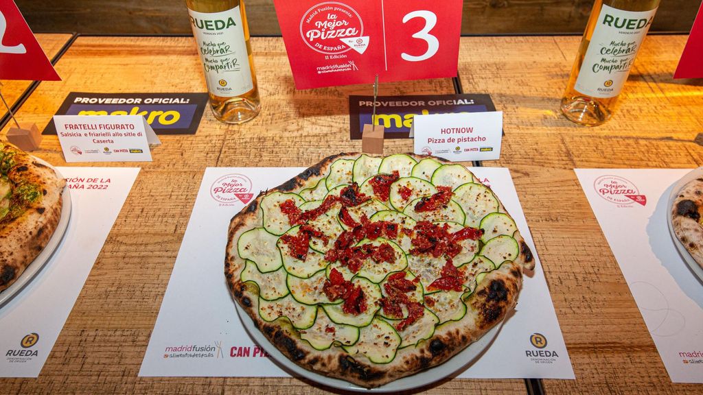 La mejor pizza de España es vegana y ha sido creada por Rafa Bérgamo y se puede probar en Hot Now