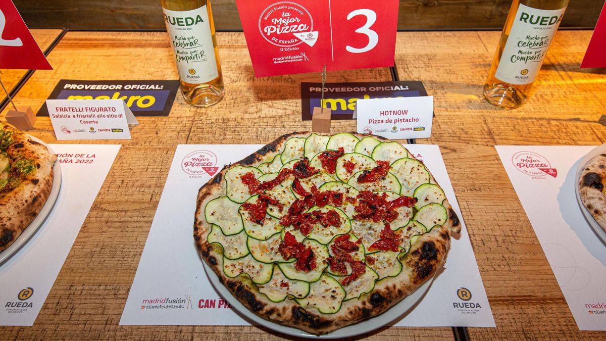 La mejor pizza de España es vegana y ha sido creada por Rafa Bérgamo y se puede probar en Hot Now