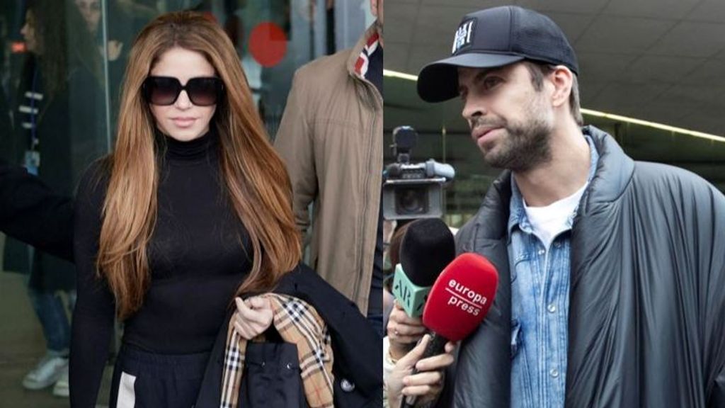 Las imágenes de Shakira y Gerard Piqué al reencontrarse en los juzgados por su separación