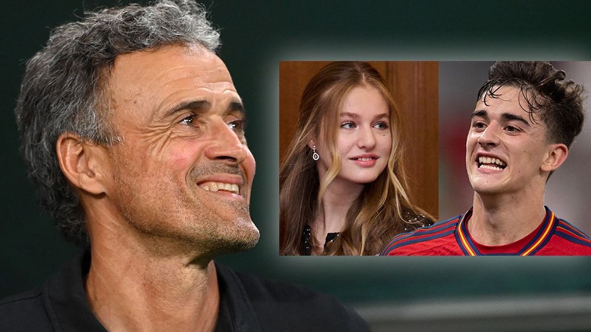 Luis Enrique opina sobre el "salseo" de la princesa Leonor y Gavi Luis Enrique opina sobre el "salseo" de la princesa Leonor y Gavi