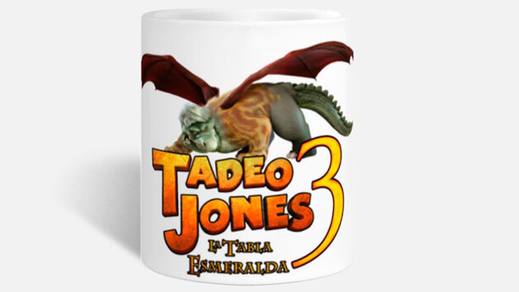 Tazas de Tadeo Jones 3: ¿Con quién vas a desayunar hoy?