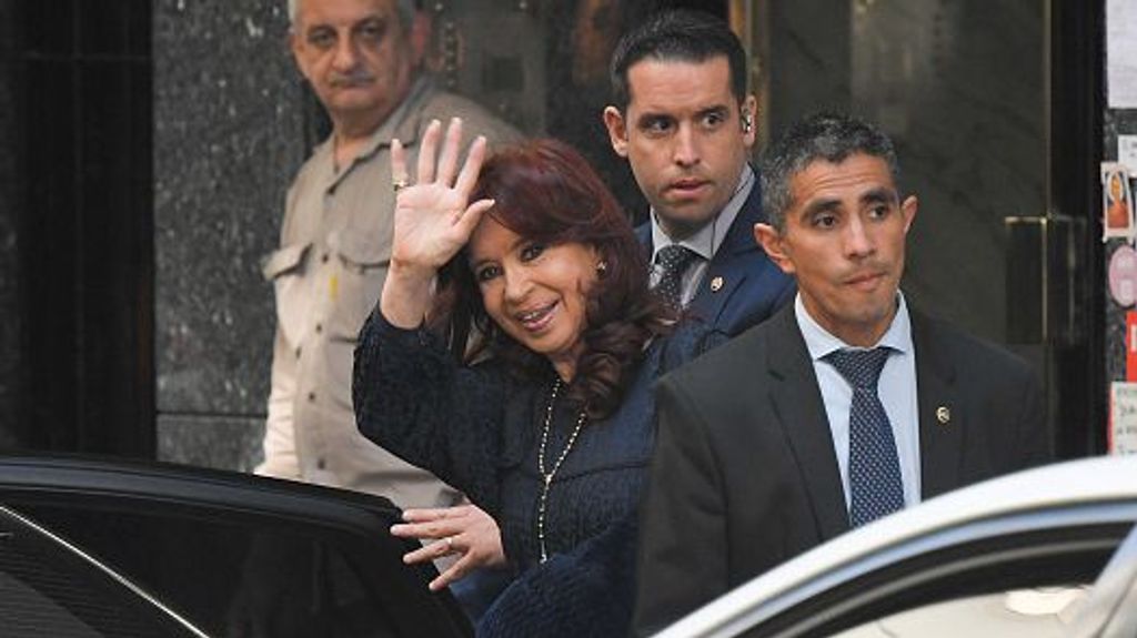 Cristina Fernández de Kirchner en foto de archivo