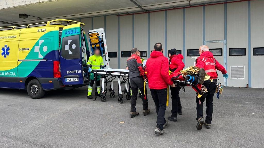 El herido ha sido trasladado al Hospital de Galdakao
