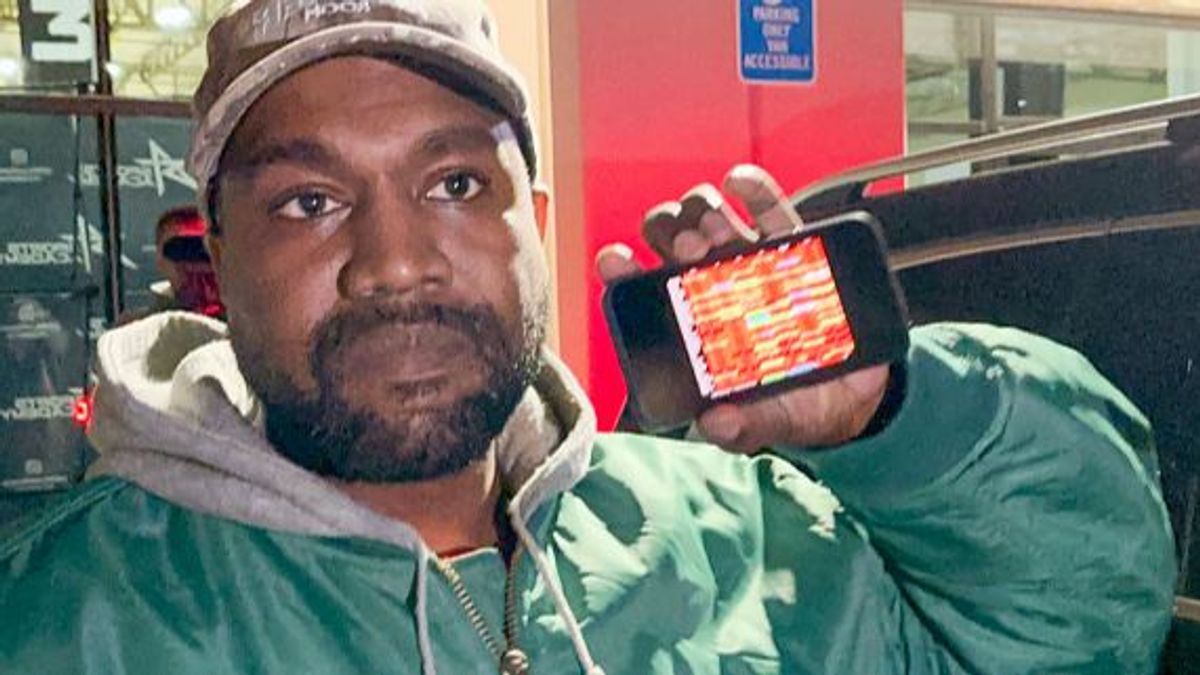 El rapero Kanye West El rapero Kanye West
