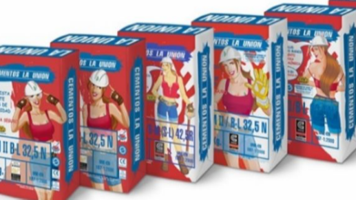 Publicidad de la empresa Cementos la Unión