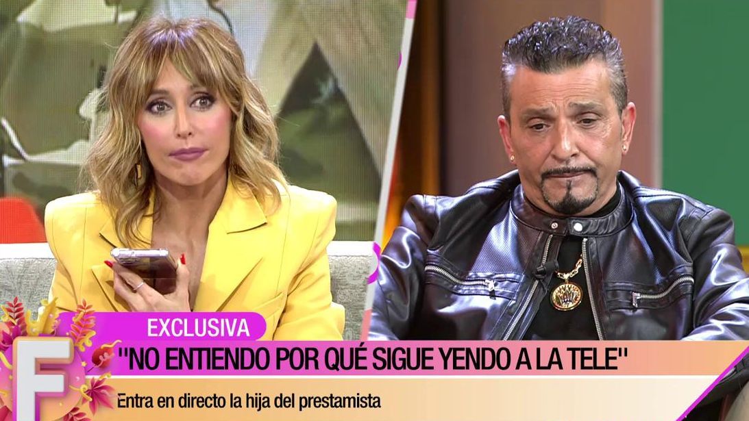 La hija de Joaquín 'El prestamista' entra en directo