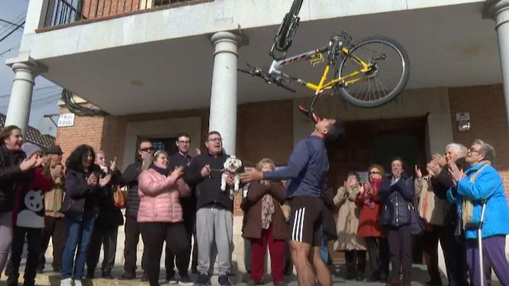 Christian López, al deportista con más récord Guinnes del mundo